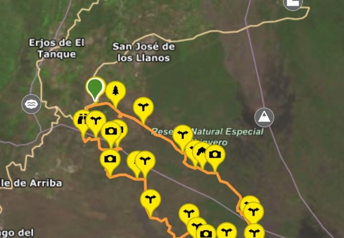 Ruta El Tanque: Partidos de Franquis – Chinyero