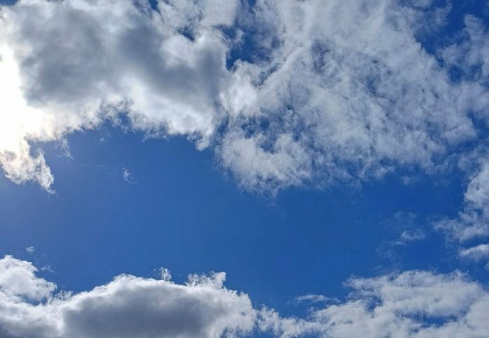 El dibujo de la nubes